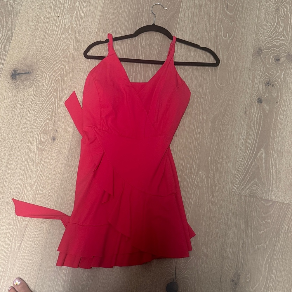 HALARA Red Mini Dress